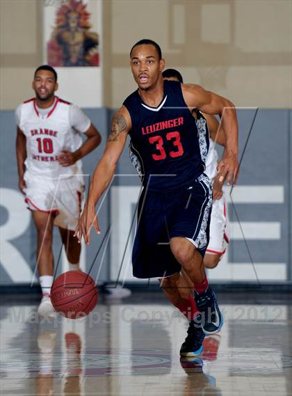 Thumbnail 1 in Leuzinger vs. Orange Lutheran (MaxPreps Holiday Classic) photogallery.