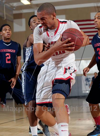Thumbnail 3 in Leuzinger vs. Orange Lutheran (MaxPreps Holiday Classic) photogallery.
