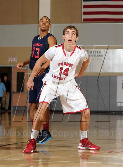 Thumbnail 1 in Leuzinger vs. Orange Lutheran (MaxPreps Holiday Classic) photogallery.