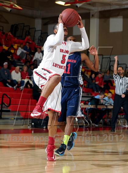 Thumbnail 3 in Leuzinger vs. Orange Lutheran (MaxPreps Holiday Classic) photogallery.
