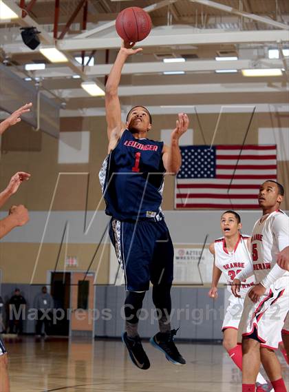 Thumbnail 3 in Leuzinger vs. Orange Lutheran (MaxPreps Holiday Classic) photogallery.