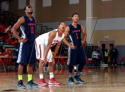 Thumbnail 1 in Leuzinger vs. Orange Lutheran (MaxPreps Holiday Classic) photogallery.