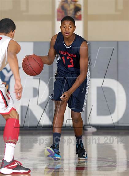 Thumbnail 3 in Leuzinger vs. Orange Lutheran (MaxPreps Holiday Classic) photogallery.