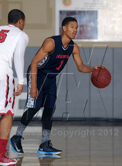 Thumbnail 3 in Leuzinger vs. Orange Lutheran (MaxPreps Holiday Classic) photogallery.