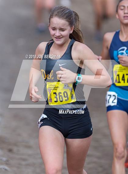 Thumbnail 3 in CIF State Cross Country Championships (Girls D3 Race) photogallery.