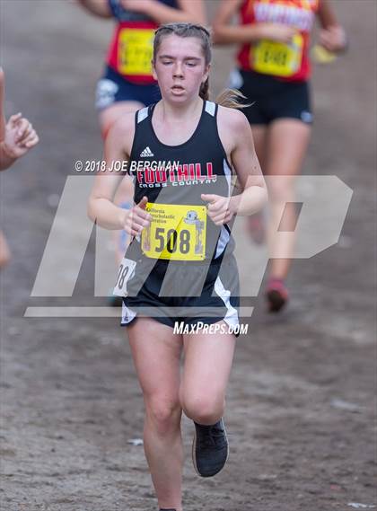 Thumbnail 3 in CIF State Cross Country Championships (Girls D3 Race) photogallery.