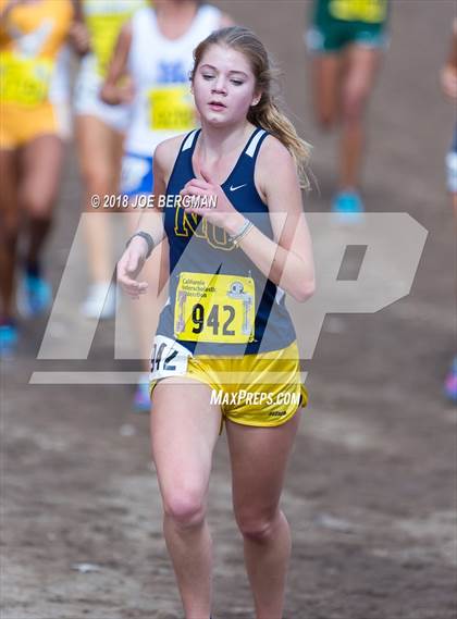 Thumbnail 1 in CIF State Cross Country Championships (Girls D3 Race) photogallery.