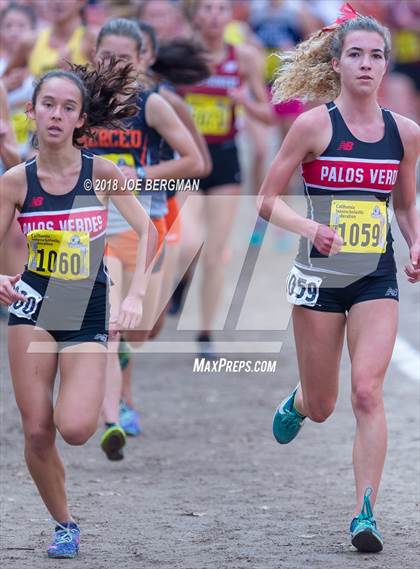 Thumbnail 2 in CIF State Cross Country Championships (Girls D3 Race) photogallery.