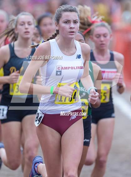 Thumbnail 2 in CIF State Cross Country Championships (Girls D3 Race) photogallery.