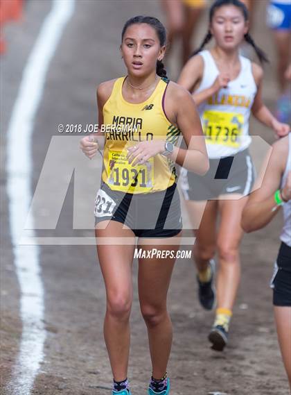 Thumbnail 1 in CIF State Cross Country Championships (Girls D3 Race) photogallery.