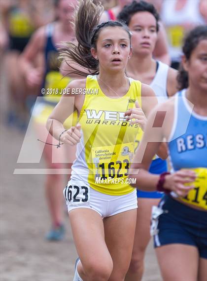 Thumbnail 3 in CIF State Cross Country Championships (Girls D3 Race) photogallery.