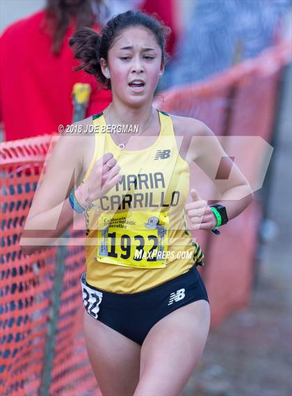 Thumbnail 1 in CIF State Cross Country Championships (Girls D3 Race) photogallery.