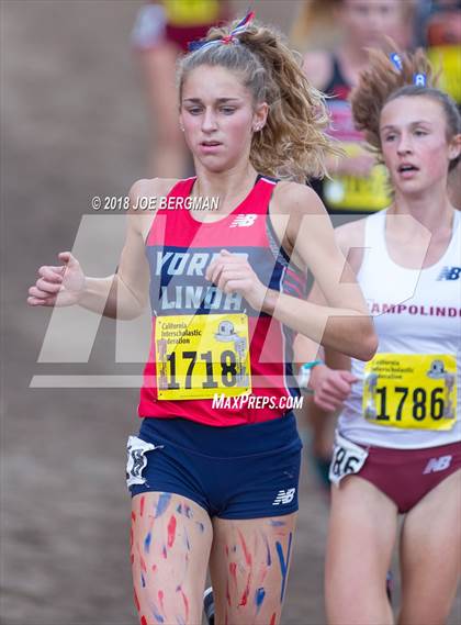 Thumbnail 3 in CIF State Cross Country Championships (Girls D3 Race) photogallery.