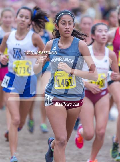 Thumbnail 1 in CIF State Cross Country Championships (Girls D3 Race) photogallery.