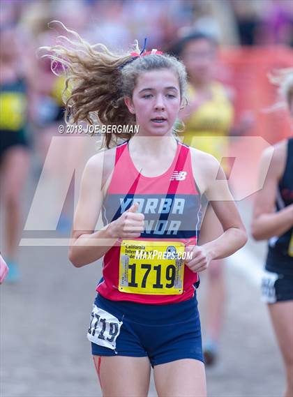Thumbnail 3 in CIF State Cross Country Championships (Girls D3 Race) photogallery.