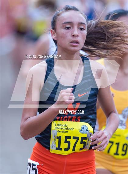 Thumbnail 1 in CIF State Cross Country Championships (Girls D3 Race) photogallery.