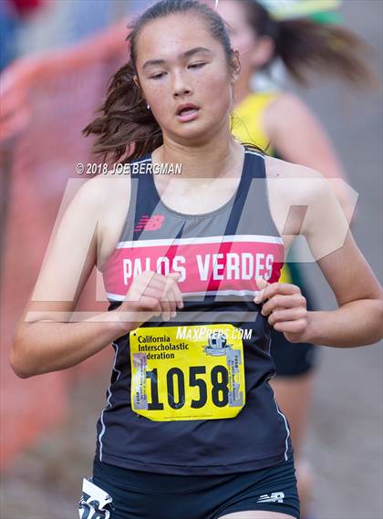 Thumbnail 3 in CIF State Cross Country Championships (Girls D3 Race) photogallery.
