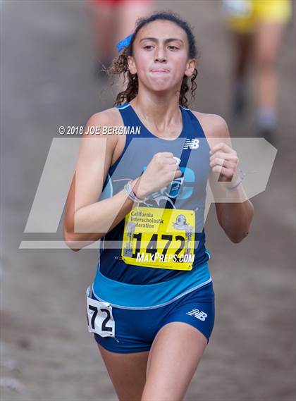 Thumbnail 1 in CIF State Cross Country Championships (Girls D3 Race) photogallery.
