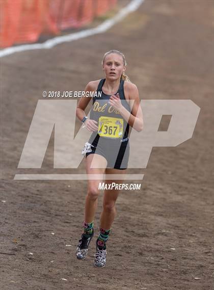 Thumbnail 3 in CIF State Cross Country Championships (Girls D3 Race) photogallery.