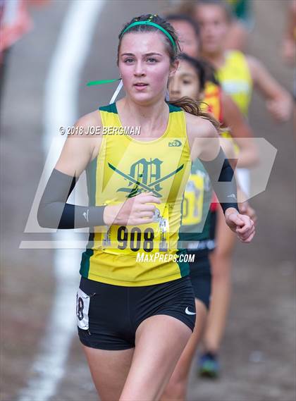 Thumbnail 1 in CIF State Cross Country Championships (Girls D3 Race) photogallery.
