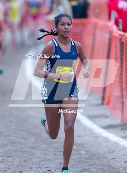 Thumbnail 1 in CIF State Cross Country Championships (Girls D3 Race) photogallery.