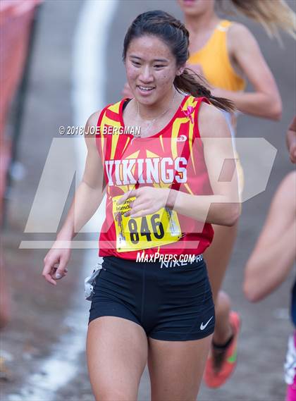 Thumbnail 3 in CIF State Cross Country Championships (Girls D3 Race) photogallery.