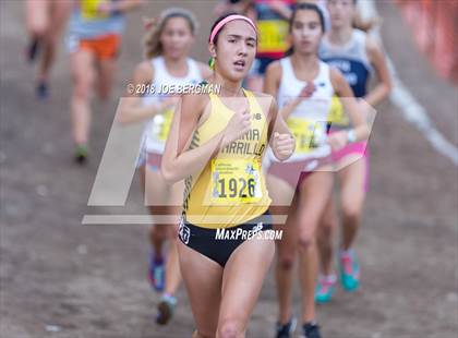 Thumbnail 2 in CIF State Cross Country Championships (Girls D3 Race) photogallery.