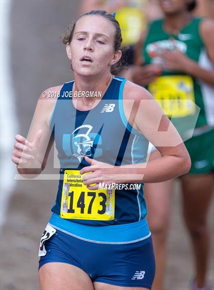 Thumbnail 3 in CIF State Cross Country Championships (Girls D3 Race) photogallery.