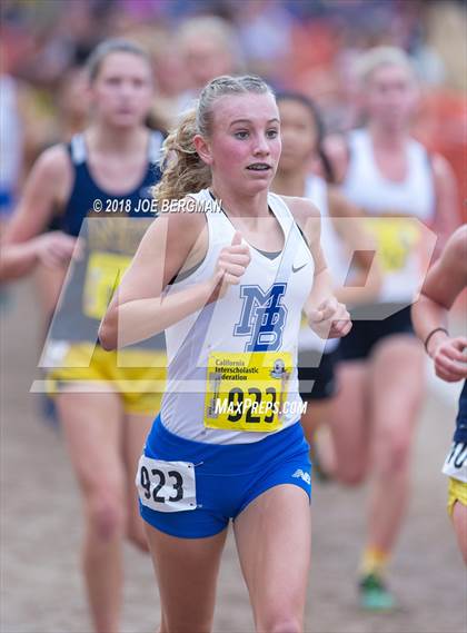 Thumbnail 3 in CIF State Cross Country Championships (Girls D3 Race) photogallery.