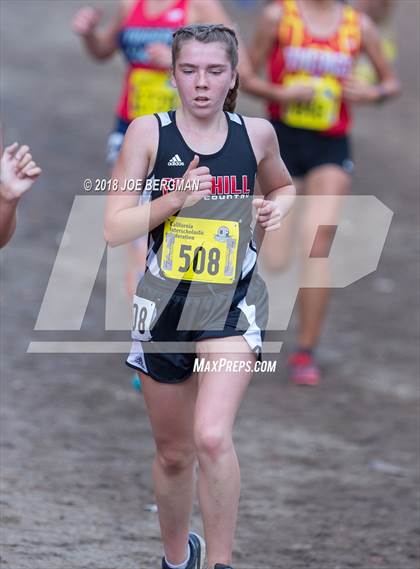 Thumbnail 1 in CIF State Cross Country Championships (Girls D3 Race) photogallery.