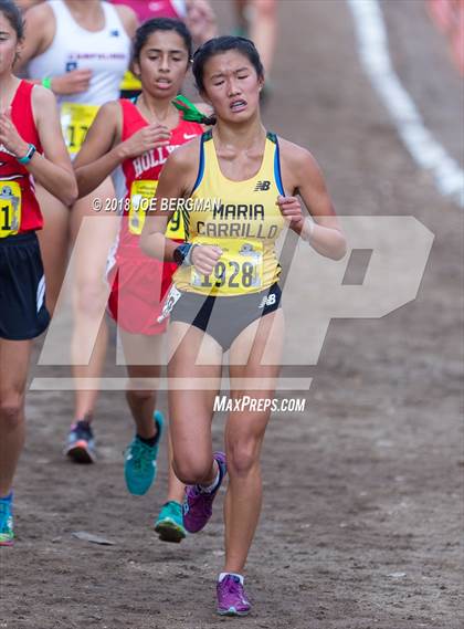 Thumbnail 1 in CIF State Cross Country Championships (Girls D3 Race) photogallery.