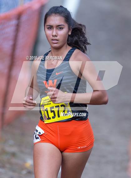 Thumbnail 1 in CIF State Cross Country Championships (Girls D3 Race) photogallery.