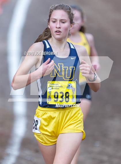Thumbnail 2 in CIF State Cross Country Championships (Girls D3 Race) photogallery.