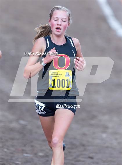 Thumbnail 2 in CIF State Cross Country Championships (Girls D3 Race) photogallery.