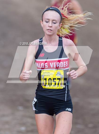 Thumbnail 1 in CIF State Cross Country Championships (Girls D3 Race) photogallery.