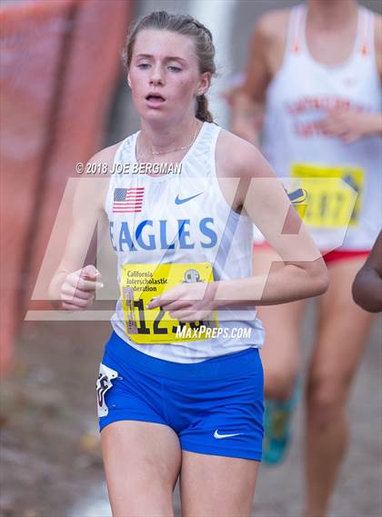 Thumbnail 3 in CIF State Cross Country Championships (Girls D3 Race) photogallery.