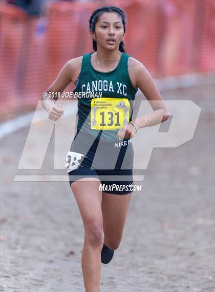 Thumbnail 2 in CIF State Cross Country Championships (Girls D3 Race) photogallery.