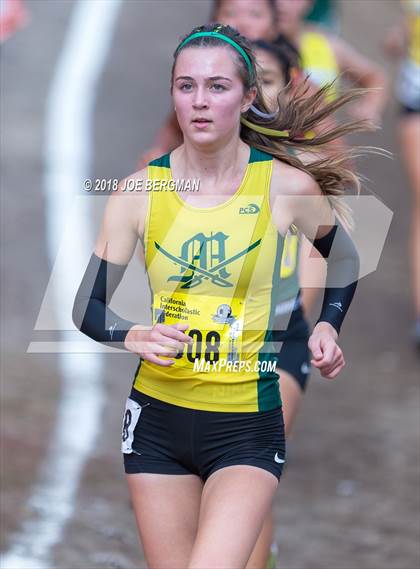 Thumbnail 3 in CIF State Cross Country Championships (Girls D3 Race) photogallery.