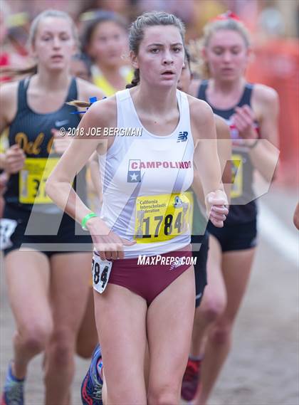 Thumbnail 3 in CIF State Cross Country Championships (Girls D3 Race) photogallery.