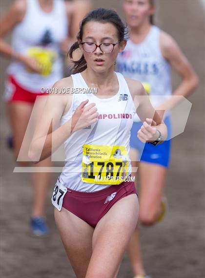 Thumbnail 3 in CIF State Cross Country Championships (Girls D3 Race) photogallery.