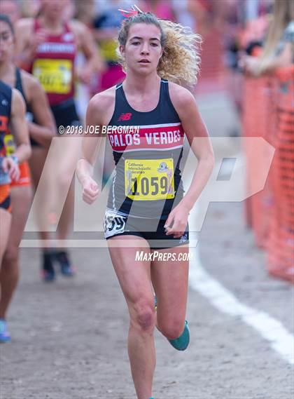 Thumbnail 3 in CIF State Cross Country Championships (Girls D3 Race) photogallery.