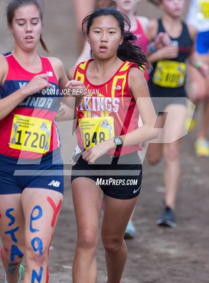 Thumbnail 2 in CIF State Cross Country Championships (Girls D3 Race) photogallery.