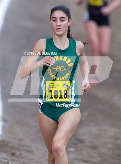Thumbnail 2 in CIF State Cross Country Championships (Girls D3 Race) photogallery.