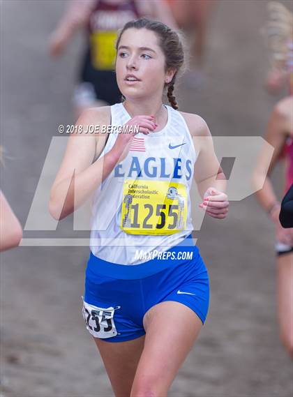 Thumbnail 3 in CIF State Cross Country Championships (Girls D3 Race) photogallery.
