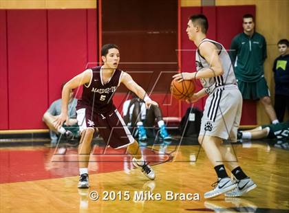 Thumbnail 1 in MacDuffie vs Bridgton Academy (St Andrew's Holiday Classic) photogallery.