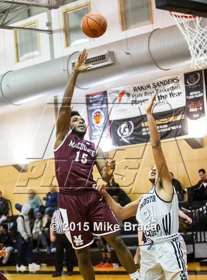 Thumbnail 3 in MacDuffie vs Bridgton Academy (St Andrew's Holiday Classic) photogallery.