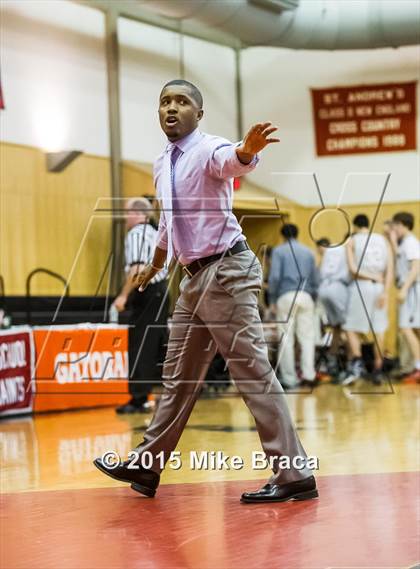 Thumbnail 1 in MacDuffie vs Bridgton Academy (St Andrew's Holiday Classic) photogallery.