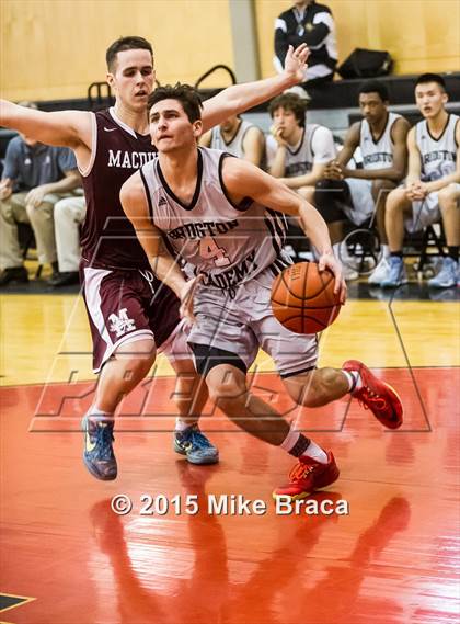 Thumbnail 3 in MacDuffie vs Bridgton Academy (St Andrew's Holiday Classic) photogallery.