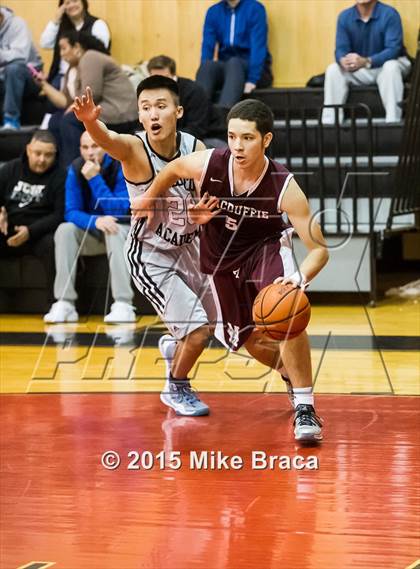 Thumbnail 3 in MacDuffie vs Bridgton Academy (St Andrew's Holiday Classic) photogallery.