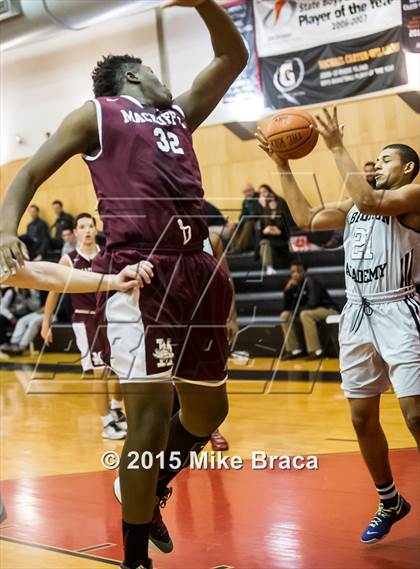 Thumbnail 3 in MacDuffie vs Bridgton Academy (St Andrew's Holiday Classic) photogallery.